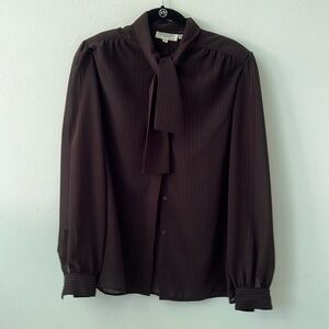 Christian Dior Vintage Sheer Blouse